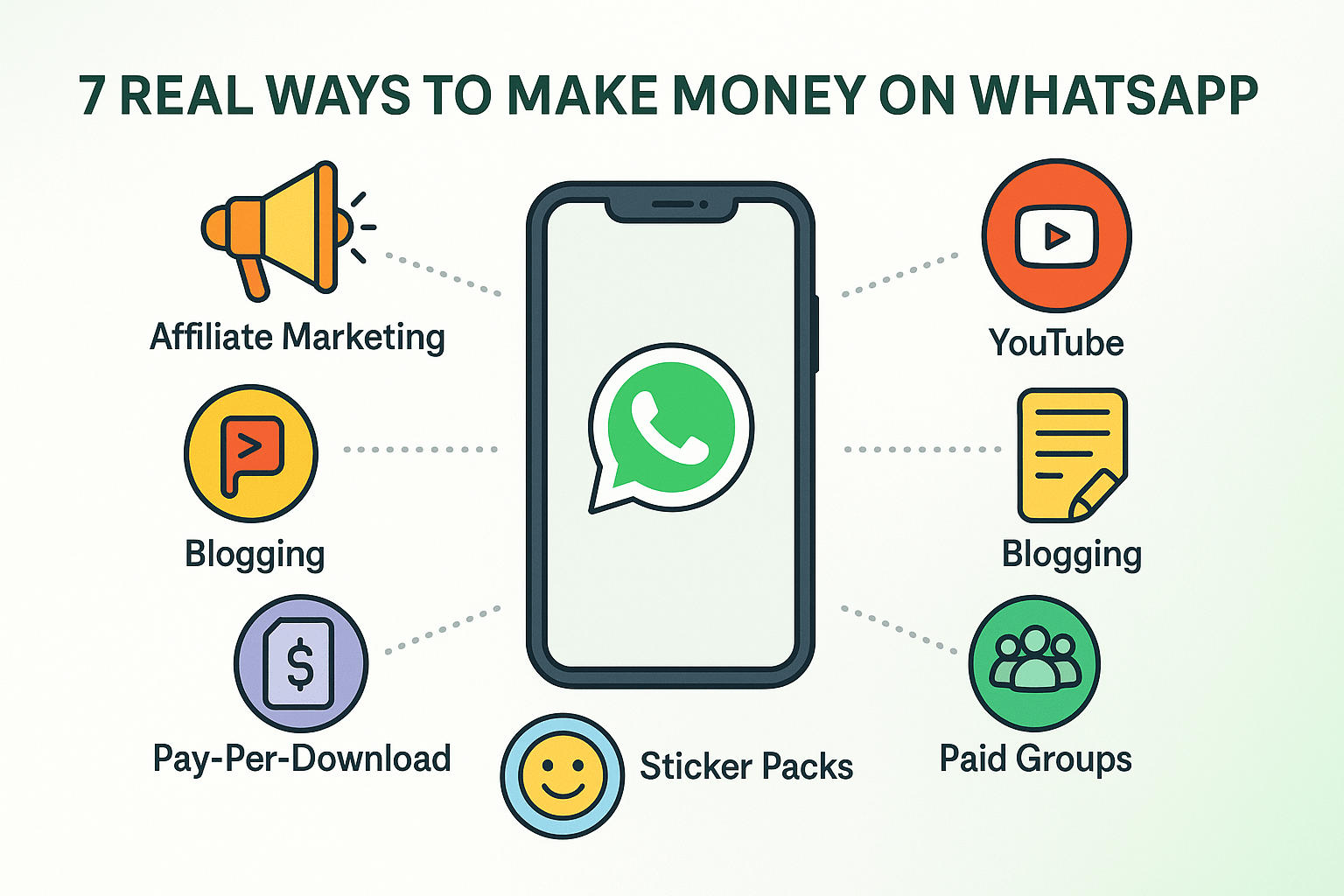 7 ways How to Make Money from WhatsApp