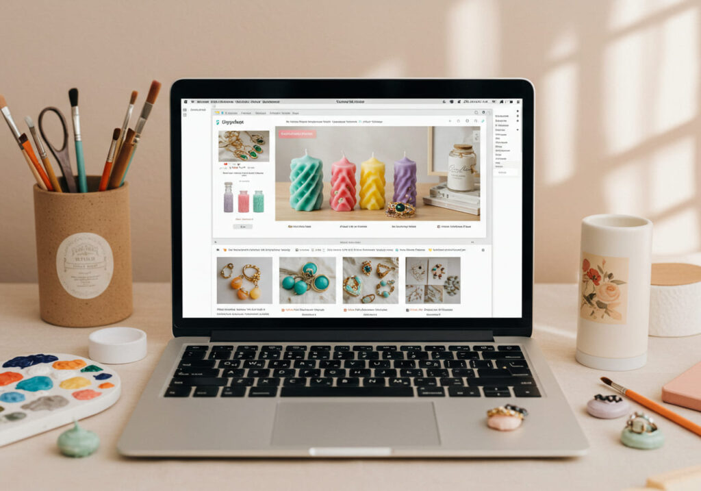 A virtual Etsy shop