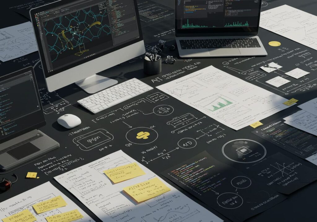 Overview of tools and frameworks used in artificial intelligence development.